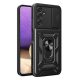 Gigapack Samsung A14 4G Gigapack Defender szilikon telefonvédő ütésállóság, kameravédő, FEKETE