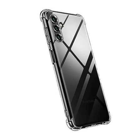 Gigapack Samsung A14 4G Gigapack Szilikon telefonvédő ütésállóság, légpárnás sarok, ÁTLÁTSZÓ