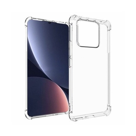 Gigapack Xiaomi 13 Gigapack szilikon telefonvédő ütésállóság, légpárnás sarok, ÁTLÁTSZÓ
