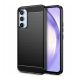 Gigapack Samsung A54 5G Gigapack szilikon telefonvédő ütésállóság, karbon minta, FEKETE