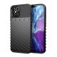 Gigapack Xiaomi 13 Gigapack szilikon telefonvédő ütésállóság, dombor minta, FEKETE