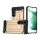 Gigapack Samsung S23 Plus Gigapack Defender szilikon telefonvédő ütésállóság, fémhatás, ARANY