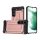 Gigapack Samsung S23 Plus Gigapack Defender szilikon telefonvédő ütésállóság, fémhatás, RÓZSASZÍN