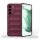 Gigapack Samsung S23 Plus Gigapack szilikon telefonvédő ütésállóság, 3D, BORDÓ