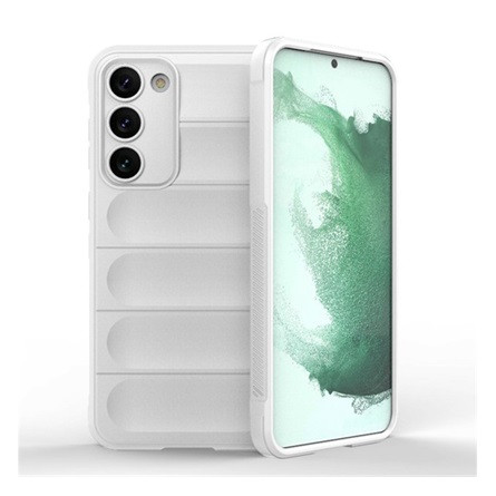 Gigapack Samsung S23 Gigapack szilikon telefonvédő ütésállóság, 3D, FEHÉR