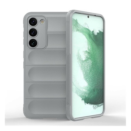 Gigapack Samsung S23 Plus Gigapack szilikon telefonvédő ütésállóság, 3D, VILÁGOSSZÜRKE