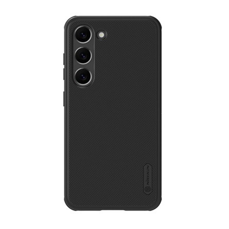 NILLKIN Samsung S23 Plus NILLKIN SUPER FROSTED PRO MAGNETIC műanyag telefonvédő mágneses, gumírozott, FEKETE