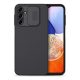 Nillkin Samsung A14 4G NILLKIN CAMSHIELD szilikon telefonvédő ütésállóság, csíkos, FEKETE