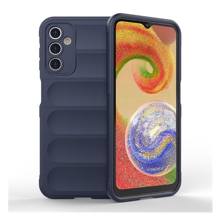 Gigapack Samsung A14 4G Gigapack Szilikon telefonvédő ütésállóság, 3D, SÖTÉTKÉK