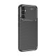 Gigapack Samsung A34 5G Gigapack szilikon telefonvédő ütésállóság, karbon minta, FEKETE