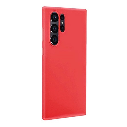 Gigapack Samsung S23 Ultra Gigapack Szilikon telefonvédő matt PIROS