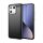 Gigapack Xiaomi 13 Gigapack szilikon telefonvédő ütésállóság, karbon minta, FEKETE