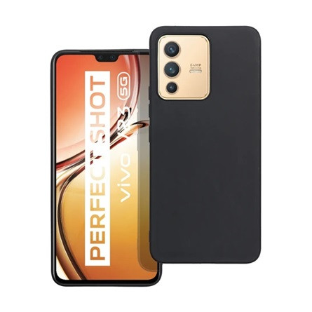 Gigapack Vivo V23 5G Gigapack Szilikon telefonvédő matt FEKETE