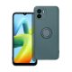 Gigapack Redmi A2 Gigapack Szilikon telefonvédő tartógyűrű, kameravédő, SÖTÉTZÖLD