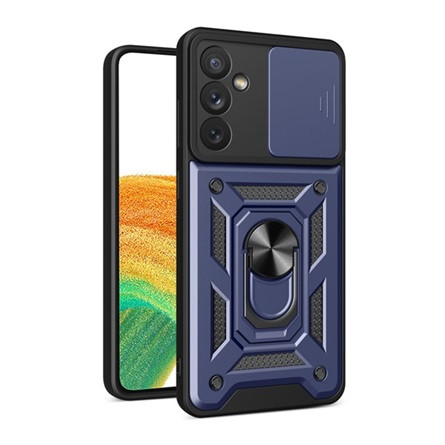 Gigapack Samsung A34 5G Gigapack Defender szilikon telefonvédő ütésállóság, kameravédő, SÖTÉTKÉK