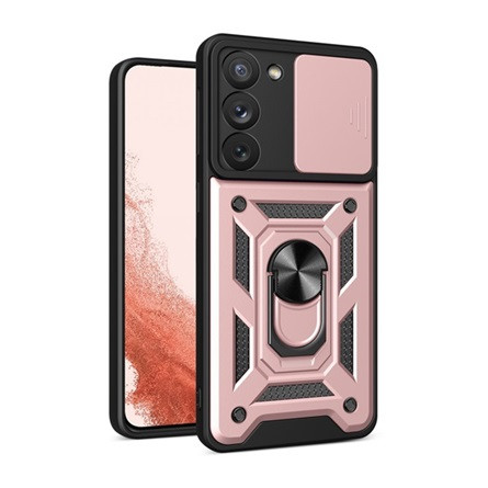 Gigapack Samsung S23 Plus Gigapack Defender szilikon telefonvédő ütésállóság, kameravédő, ROZÉARANY