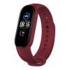 Devia Xiaomi Mi Band 6 DEVIA DELUXE SPORT pótszíj egyedi méret, állítható, BORDÓ