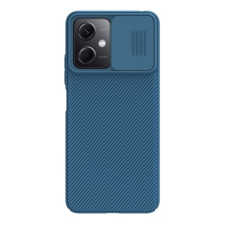 Nillkin Redmi Note 12 5G NILLKIN CAMSHIELD szilikon telefonvédő ütésállóság, csíkos, SÖTÉTKÉK