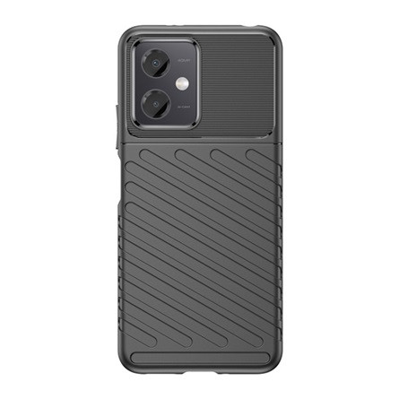 Gigapack Redmi Note 12 5G Gigapack Szilikon telefonvédő ütésállóság, dombor minta, FEKETE