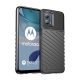 Gigapack Motorola Moto G53 Gigapack szilikon telefonvédő ütésállóság, dombor minta, FEKETE