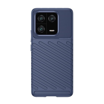 Gigapack Xiaomi 13 Pro Gigapack szilikon telefonvédő ütésállóság, dombor minta, SÖTÉTKÉK