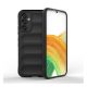 Gigapack Samsung A34 5G Gigapack szilikon telefonvédő ütésállóság, 3D, FEKETE