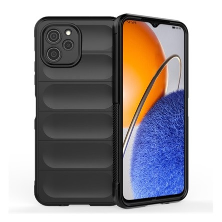 Gigapack Huawei Nova Y61 Gigapack szilikon telefonvédő ütésállóság, 3D, FEKETE