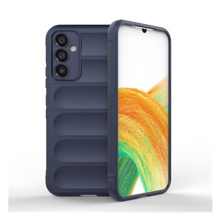 Gigapack Samsung A34 5G Gigapack szilikon telefonvédő ütésállóság, 3D, SÖTÉTKÉK
