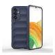 Gigapack Samsung A34 5G Gigapack szilikon telefonvédő ütésállóság, 3D, SÖTÉTKÉK