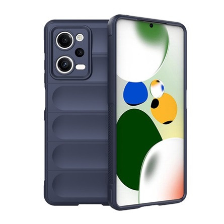 Gigapack Xiaomi Poco X5 Pro 5G Gigapack szilikon telefonvédő ütésállóság, 3D, SÖTÉTKÉK
