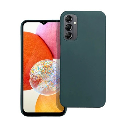 Gigapack Samsung A14 5G Gigapack Szilikon telefonvédő matt SÖTÉTZÖLD