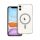 Gigapack iPhone 11 Gigapack szilikon telefonvédő ütésállóság, MagSafe, ÁTLÁTSZÓ