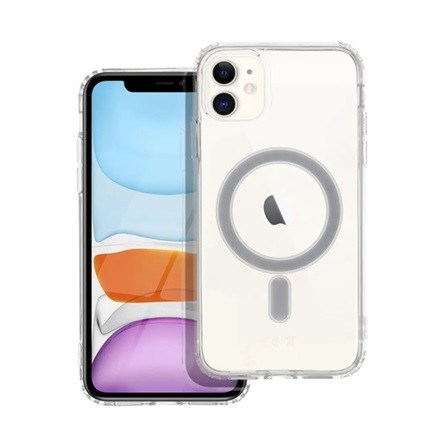 Gigapack iPhone 11 Gigapack szilikon telefonvédő ütésállóság, MagSafe, ÁTLÁTSZÓ
