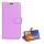 Gigapack Huawei Nova Y61 Gigapack tok álló, bőr hatású FLIP, prémium, LILA