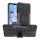 Gigapack Motorola Moto E22i Gigapack Defender szilikon telefonvédő ütésállóság, autógumi, FEKETE
