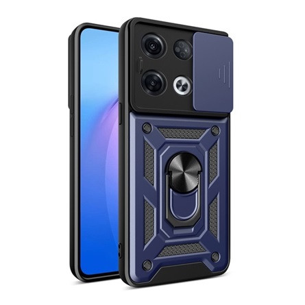 Gigapack Oppo Reno 8 Pro Gigapack Defender szilikon telefonvédő ütésállóság, kameravédő, SÖTÉTKÉK