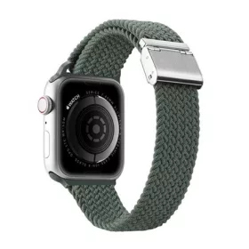   Dux Ducis Apple Watch Series 10 42mm DUX DUCIS pótszíj egyedi méret, állítható, SÖTÉTZÖLD