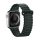 Dux Ducis Apple Watch Series 10 46mm DUX DUCIS pótszíj egyedi méret, mágneses, SÖTÉTZÖLD