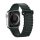 Dux Ducis Apple Watch Series 10 42mm DUX DUCIS pótszíj egyedi méret, mágneses, SÖTÉTZÖLD