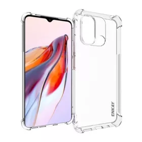   Enkay Redmi 12C ENKAY szilikon telefonvédő ütésállóság, légpárnás sarok, ÁTLÁTSZÓ