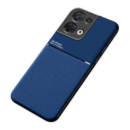 Gigapack Oppo Reno 8 Gigapack Szilikon telefonvédő ütésállóság, csíkos, SÖTÉTKÉK