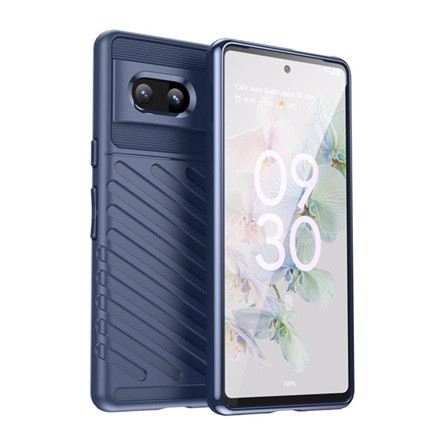 Gigapack Google Pixel 7 Gigapack szilikon telefonvédő ütésállóság, dombor minta, SÖTÉTKÉK