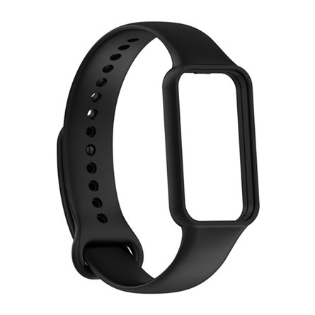 Gigapack Amazfit Band 7 Gigapack pótszíj egyedi méret, szilikon, FEKETE