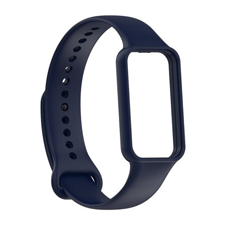 Gigapack Amazfit Band 7 Gigapack pótszíj egyedi méret, szilikon, SÖTÉTKÉK