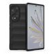 Gigapack Honor 70 Gigapack szilikon telefonvédő ütésállóság, 3D, FEKETE