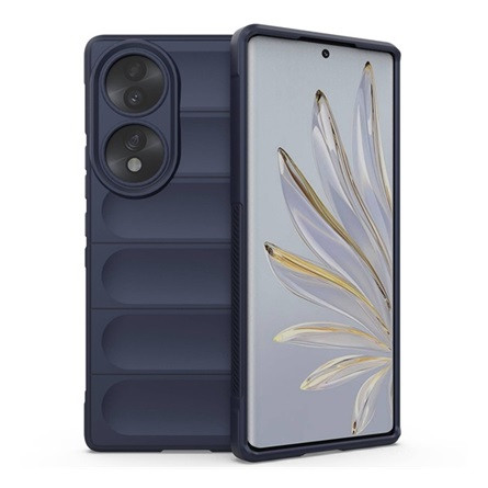 Gigapack Honor 70 Gigapack szilikon telefonvédő ütésállóság, 3D, SÖTÉTKÉK