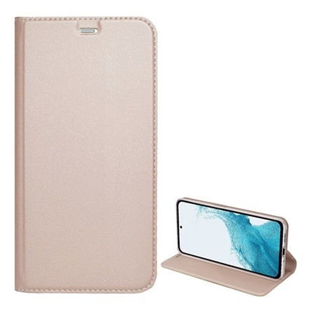 Gigapack Xiaomi 13 Gigapack tok álló, bőr hatású FLIP, asztali tartó, ROZÉARANY 2