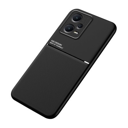 Gigapack Redmi Note 12 Pro Plus Gigapack Szilikon telefonvédő ütésállóság, csíkos, FEKETE