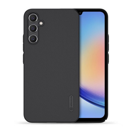 Nillkin Samsung A34 5G NILLKIN SUPER FROSTED PRO műanyag telefonvédő ütésállóság, érdes felület, FEKETE