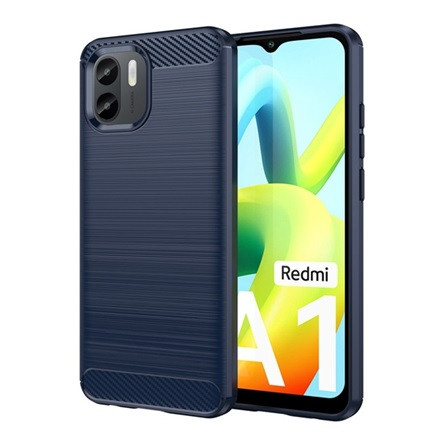 Gigapack Redmi A2 Gigapack Szilikon telefonvédő ütésállóság, karbon minta, SÖTÉTKÉK
